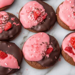 Chocolate Covered Strawberry Cookies Recipe