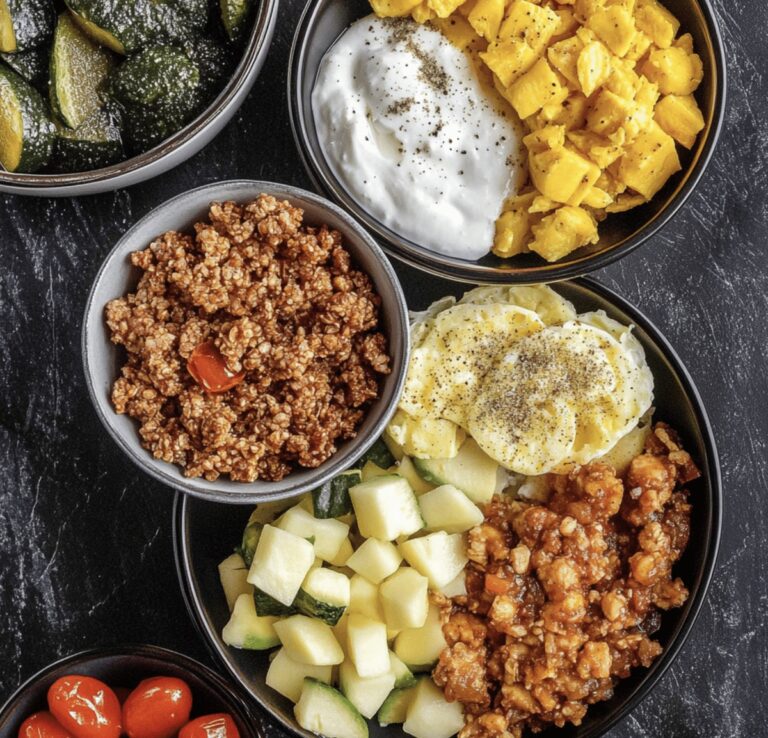 Healthy Meal Prep Breakfast Bowls Recipe