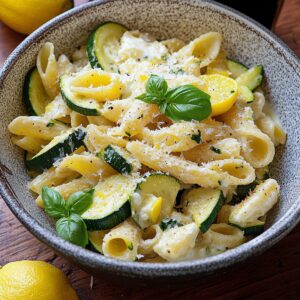 Sublime Lemon Ricotta Zucchini Pasta Recipe