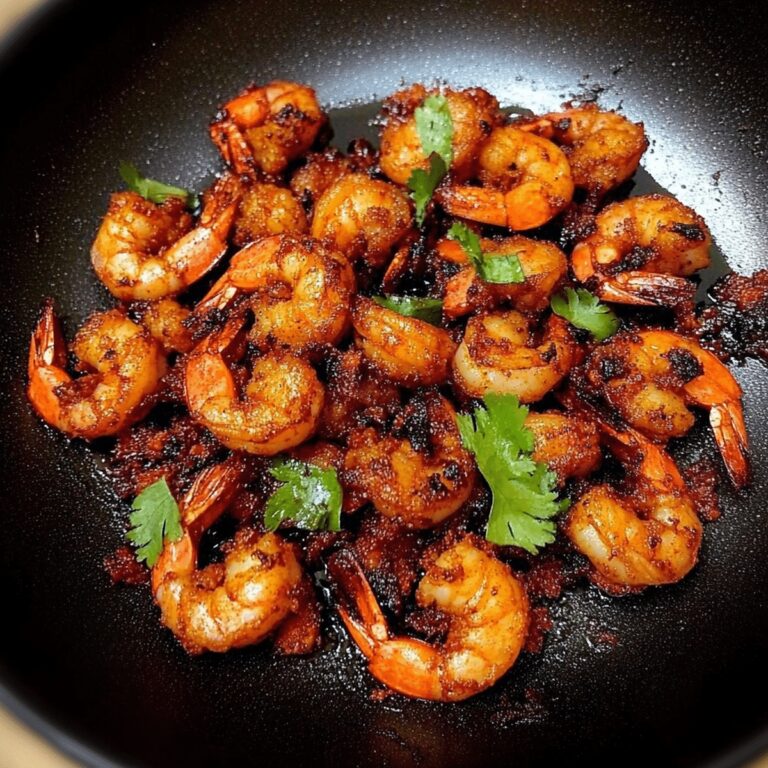 Chettinad Prawns Fry (Chettinad Shrimp Fry) Recipe