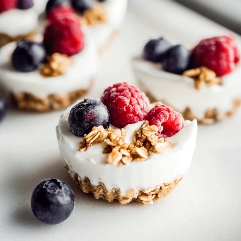 Frozen Yogurt Granola Cups Recipe