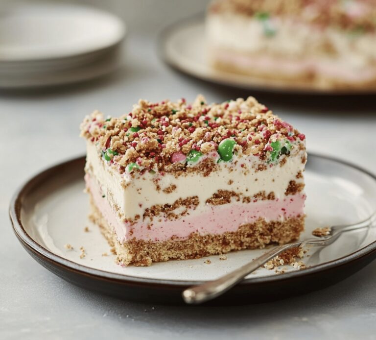 Christmas Crunch Cake Recipe