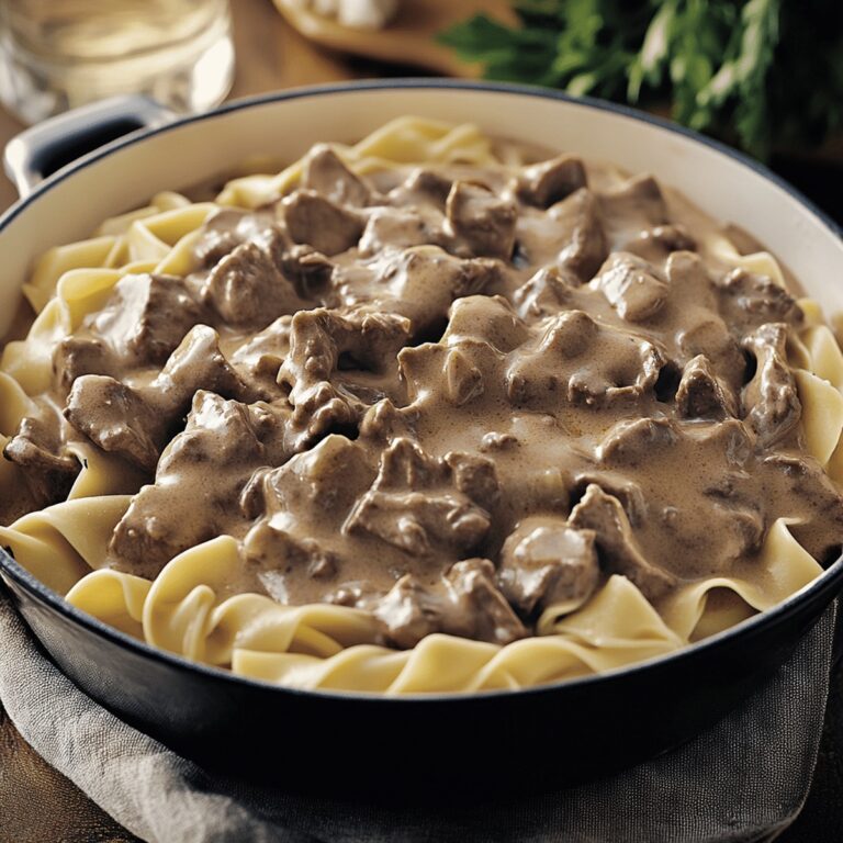 Hearty Beef Stroganoff Recipe