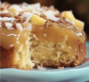 Pineapple Coconut God Bless America Cake Recipe