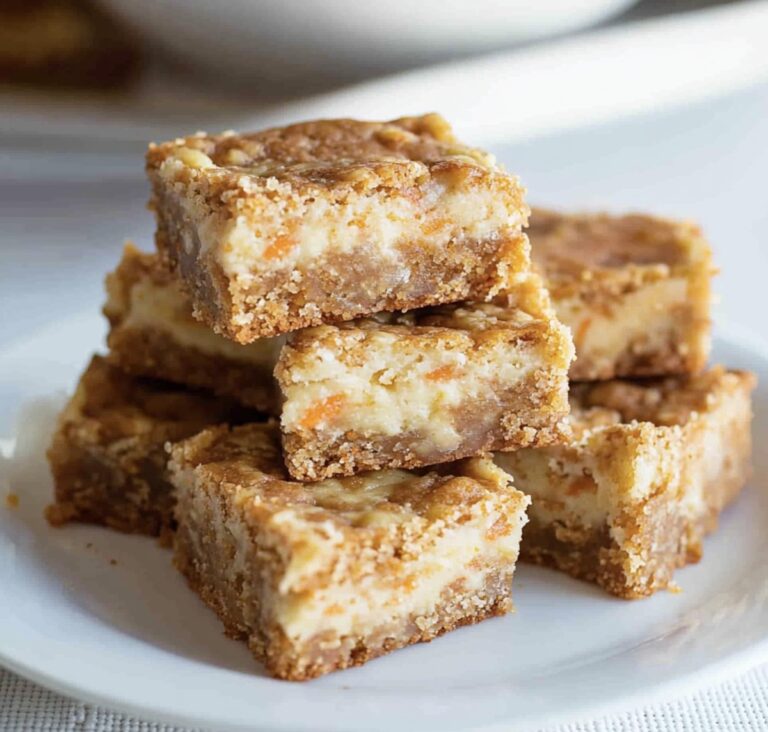 Moist Carrot Cake Bars Recipe