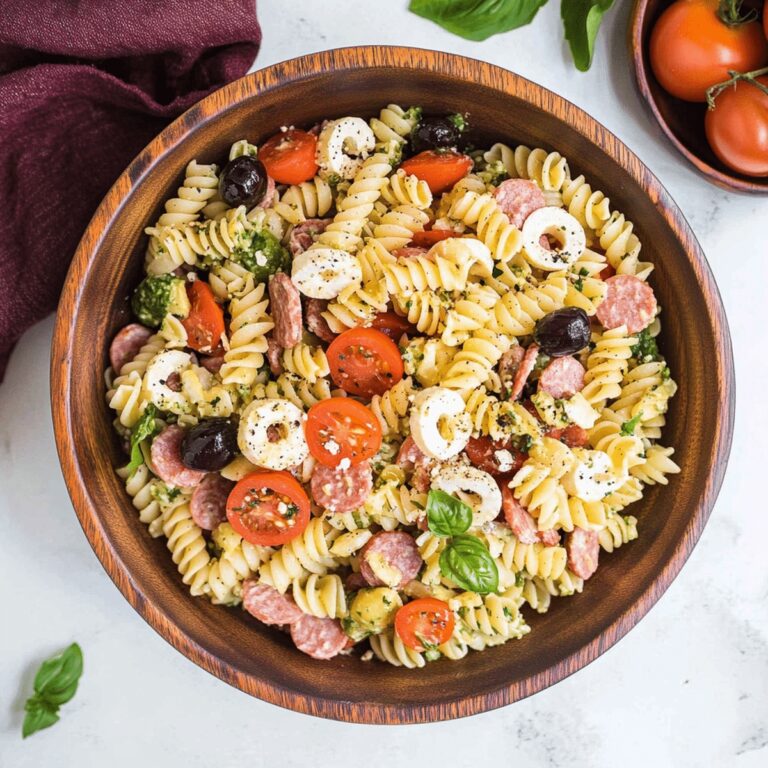 Antipasto Pasta Salad Recipe