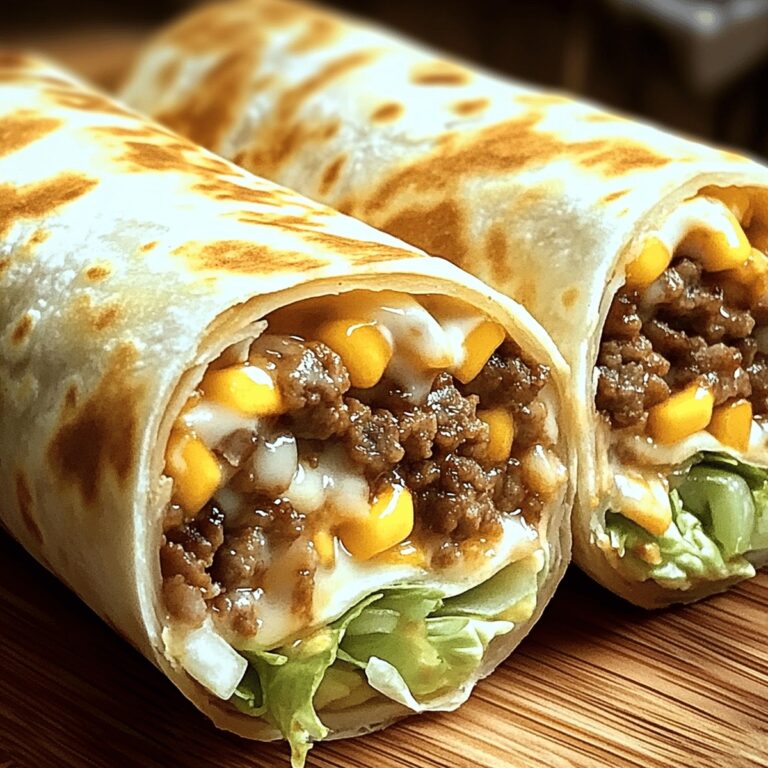 Big Mac Wraps Recipe