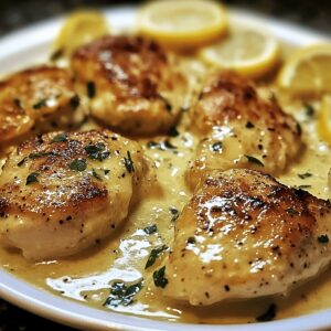 Easy Creamy Lemon Garlic Chicken Recipe