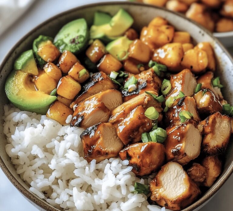 Hot Honey Chicken Bowls Recipe