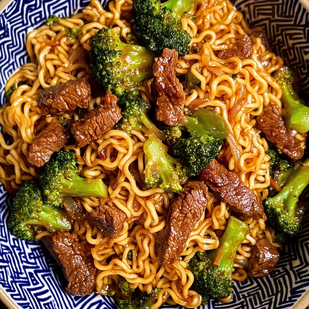 Speedy Beef And Broccoli Ramen Stir Fry Recipe