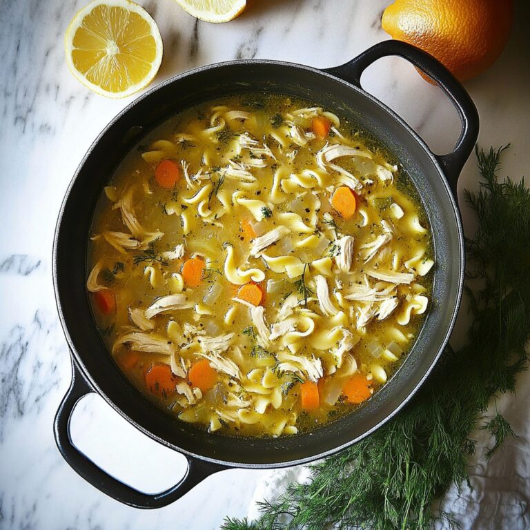 Hearty Homestyle Chicken Noodle Soup Recipe
