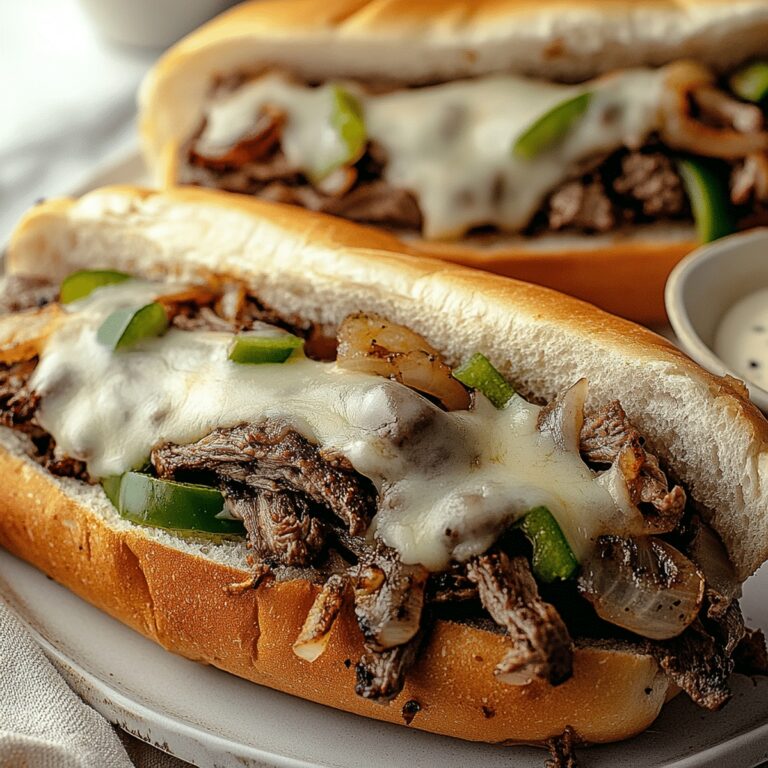 Easy Classic Philly Cheesesteak Recipe