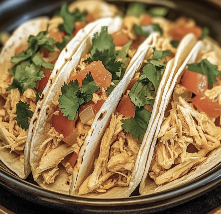 Slow Cooker Cool Ranch Chicken Tacos Recipe