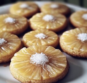 Pineapple Upside-Down Sugar Cookies Recipe
