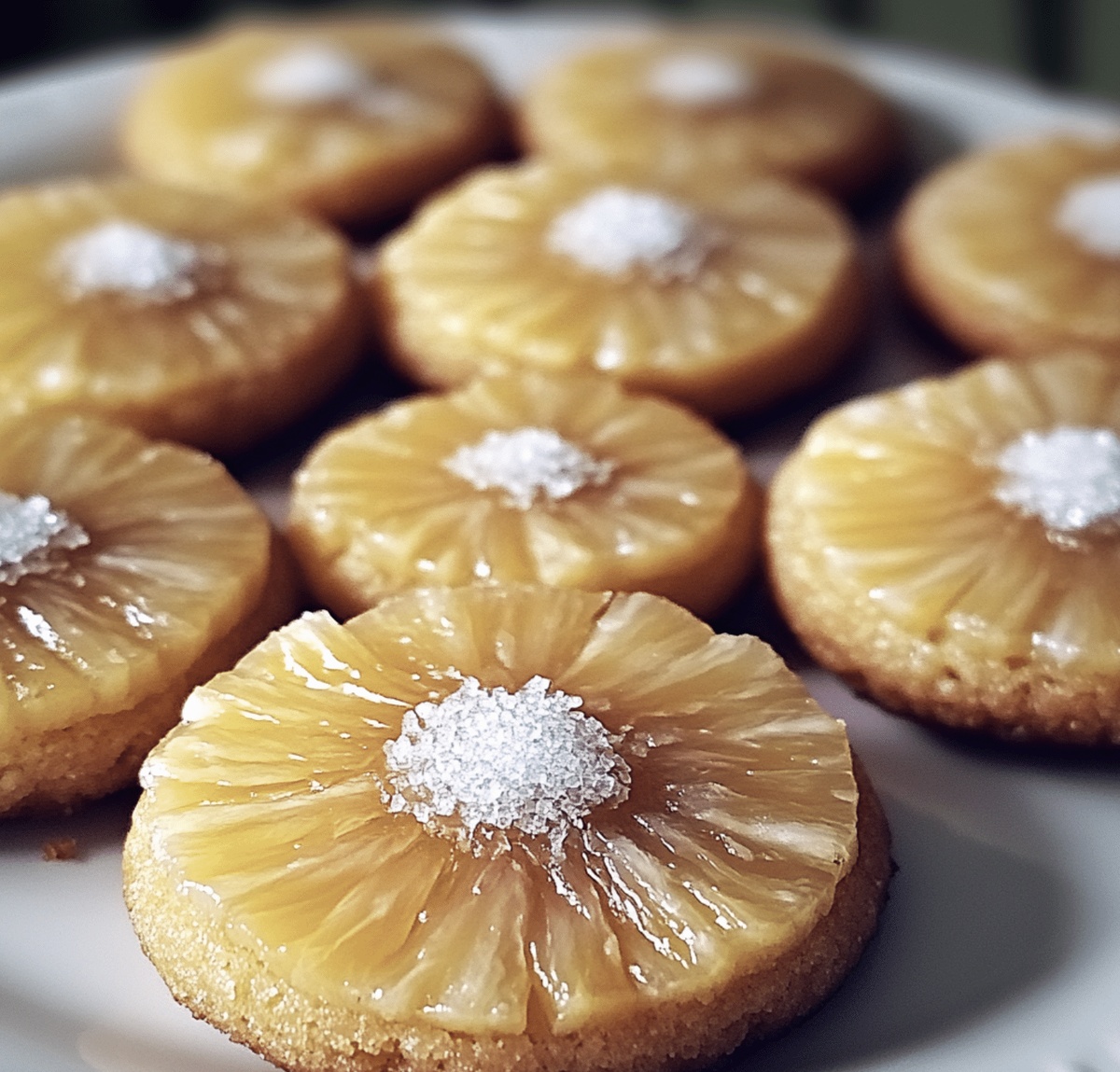 Pineapple Upside-Down Sugar Cookies Recipe