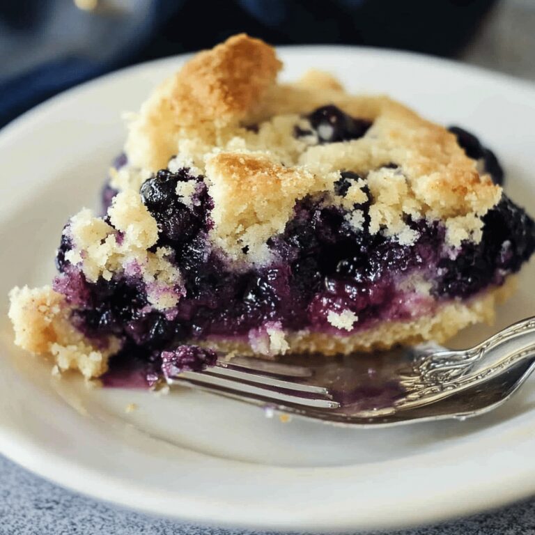 Texas-Style Blueberry Cobbler Recipe