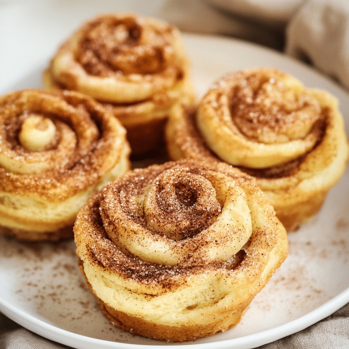 Cinnamon Sugar Cruffins Recipe