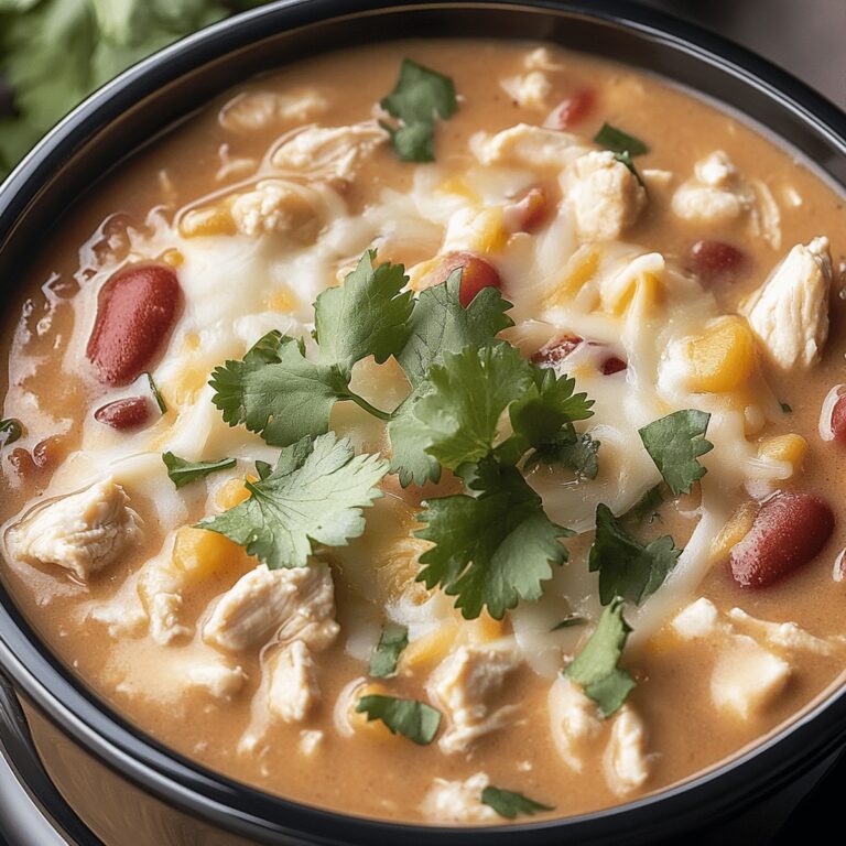 Crock Pot Cream Cheese Chicken Chili Recipe