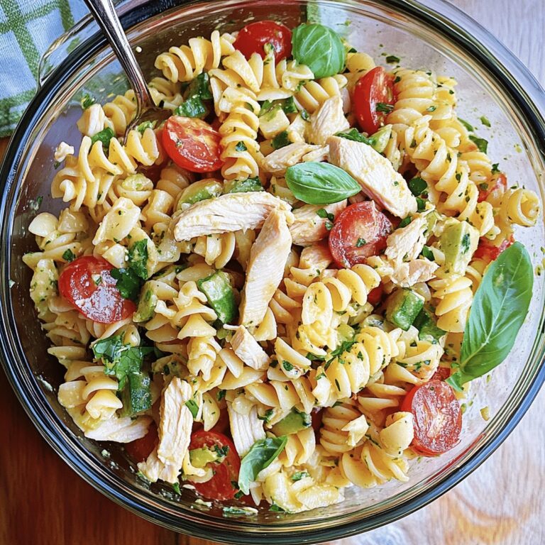 Healthy Chicken Pasta Salad Recipe