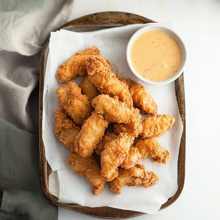 Golden Fried Chicken Tenders Recipe