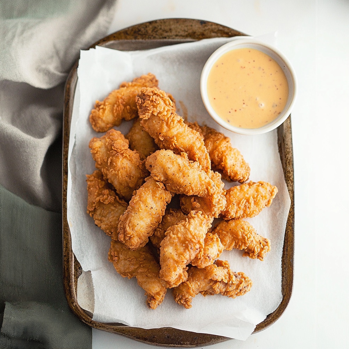 Golden Fried Chicken Tenders Recipe