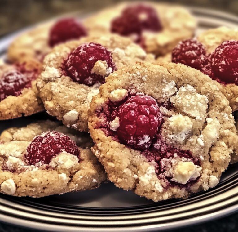 Irresistible Raspberry Crumble Cookies Recipe