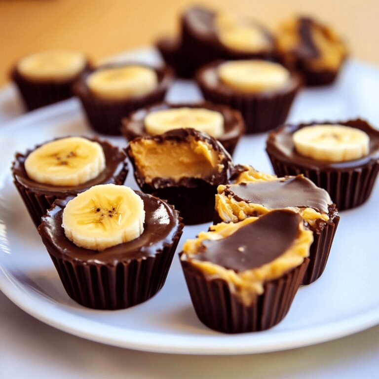 Peanut Butter Banana Cups Recipe