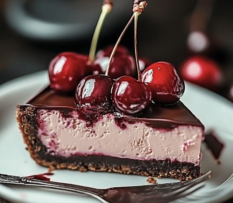 Cherry Chocolate Cheesecake Recipe
