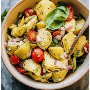 Tuscan Artichoke Salad Recipe