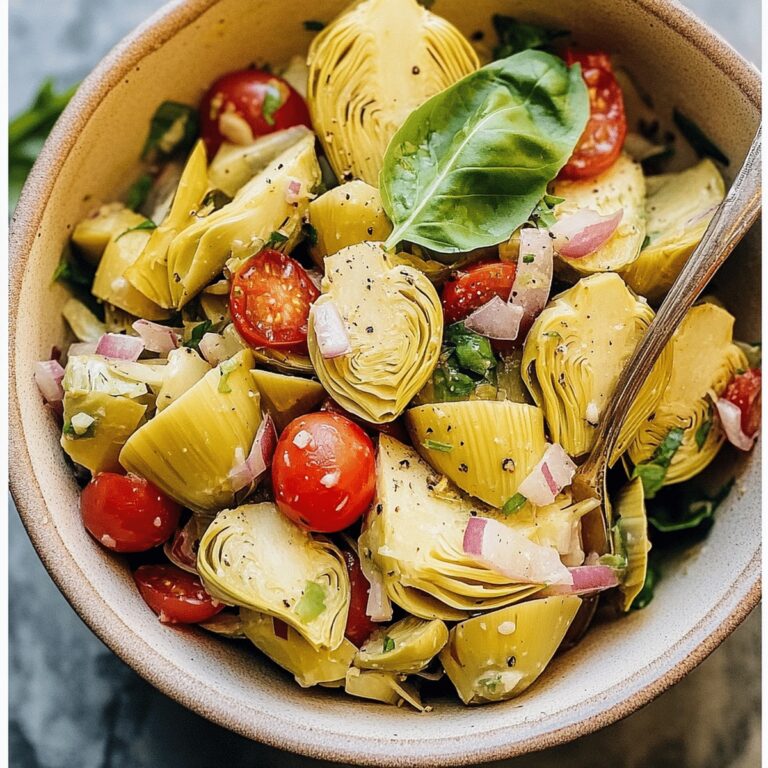Tuscan Artichoke Salad Recipe