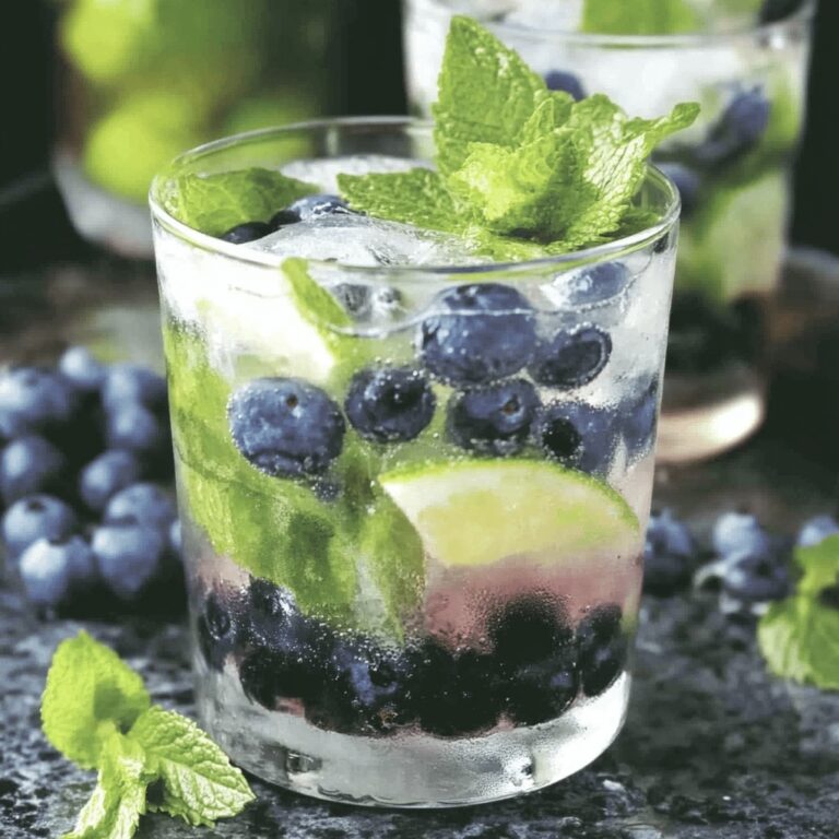 Blueberry Mojitos Recipe