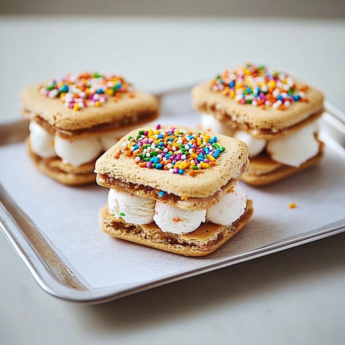 Heavenly Vanilla Ice Cream Sandwiches Recipe