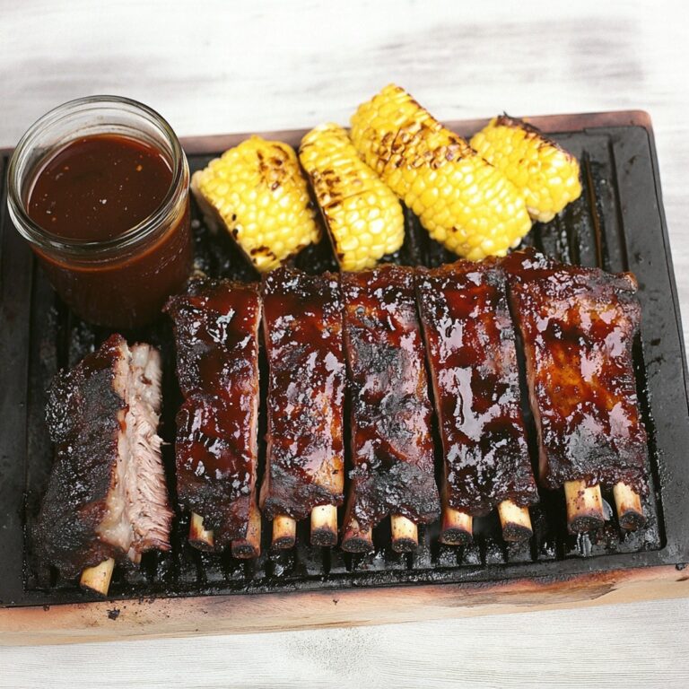 Smoky BBQ Ribs on the Grill Recipe