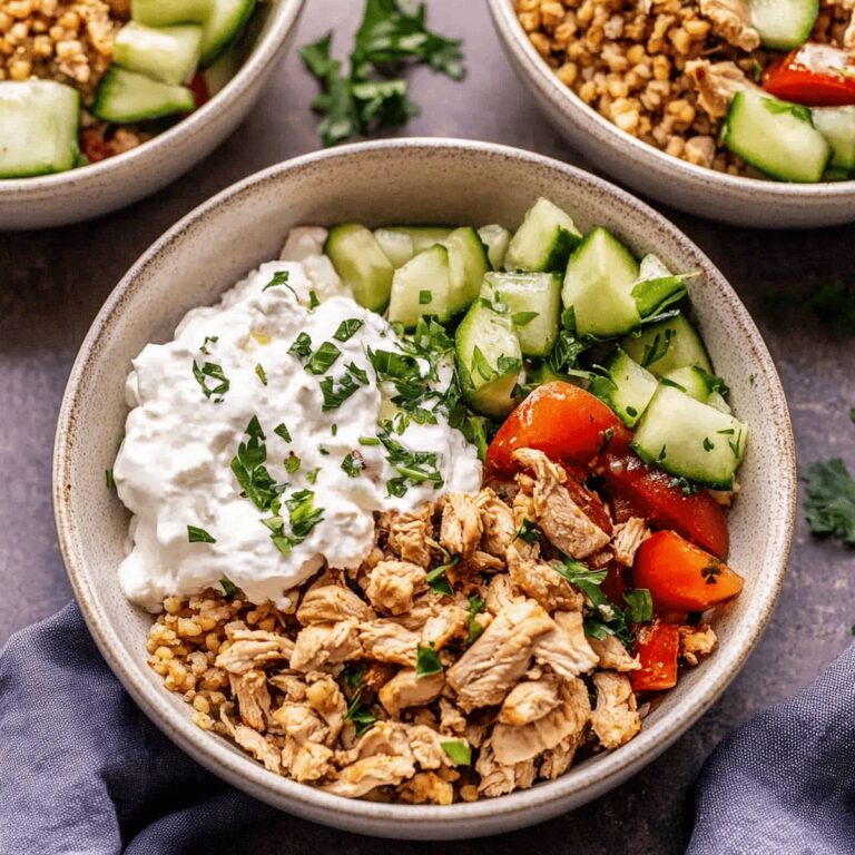 Greek Chicken Bowls Recipe