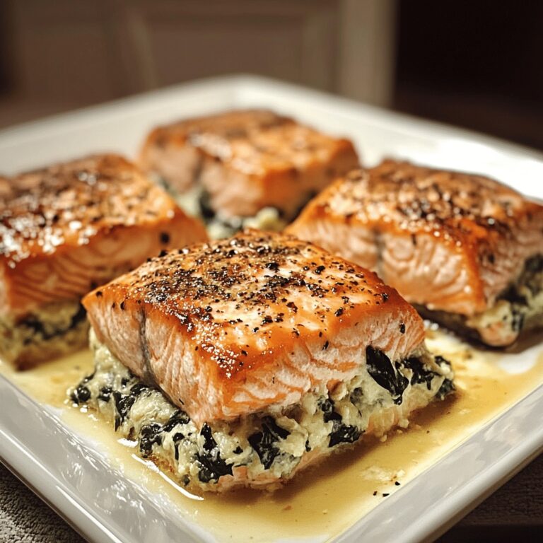 Succulent Stuffed Salmon Recipe