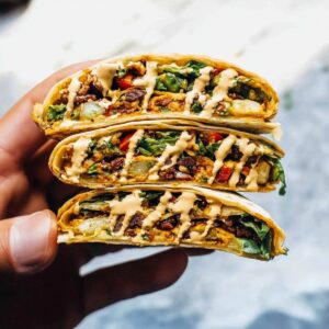 Spicy Vegan Crunchwrap Supreme Recipe