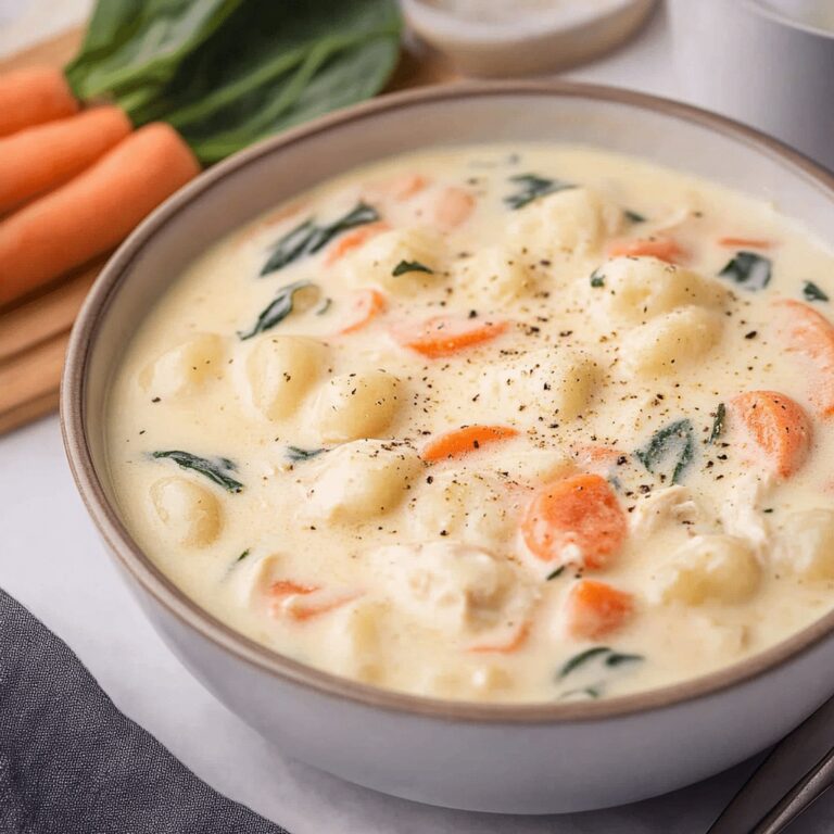 Creamy Chicken Gnocchi Soup Recipe