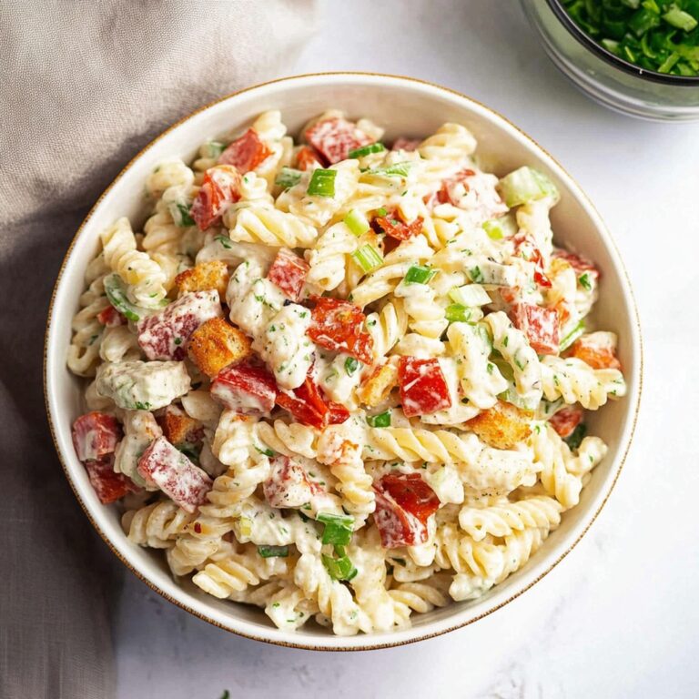 Tangy BLT Pasta Salad Recipe