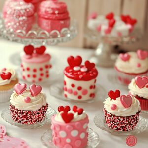 Easy Valentines Day Mini Cakes Recipe