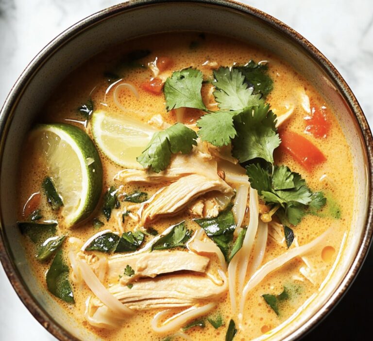 Spicy Thai Chicken Curry Soup Recipe