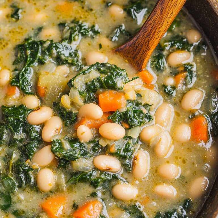 Hearty Kale White Bean Soup Recipe