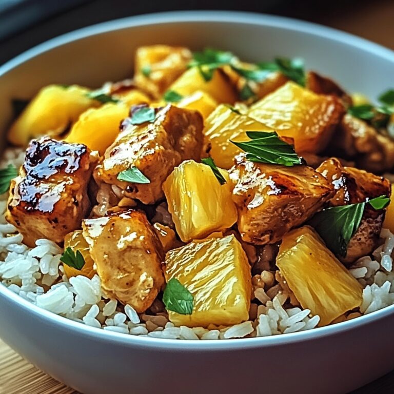 Succulent Pineapple Chicken & Rice Delight Recipe