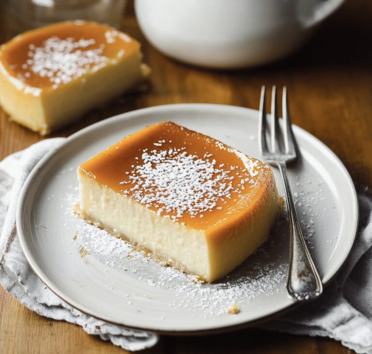 French Antilles Coconut Flan Recipe