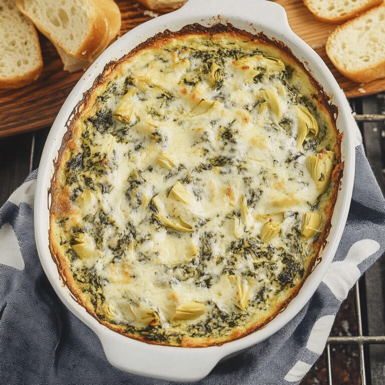 Easy Spinach Artichoke Dip Recipe