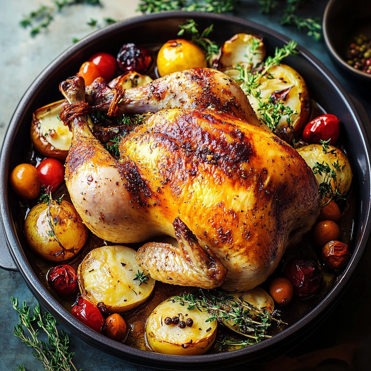Crispy Oven-Roasted Chicken Recipe