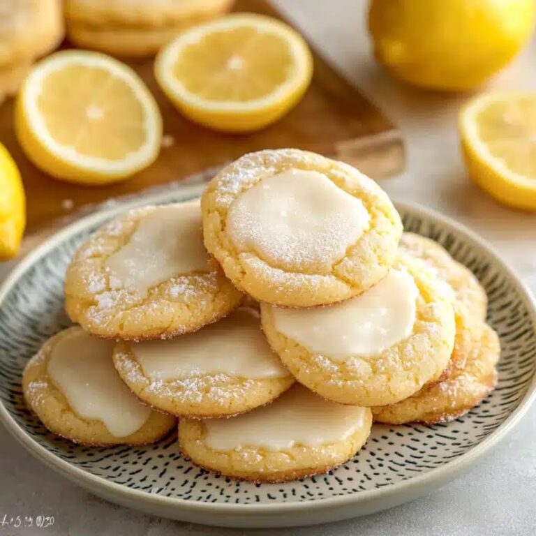 Lemon Sugar Cookies Recipe