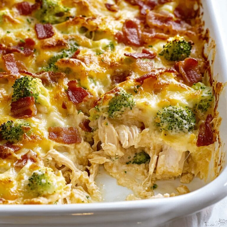 Chicken Bacon Ranch Casserole Recipe