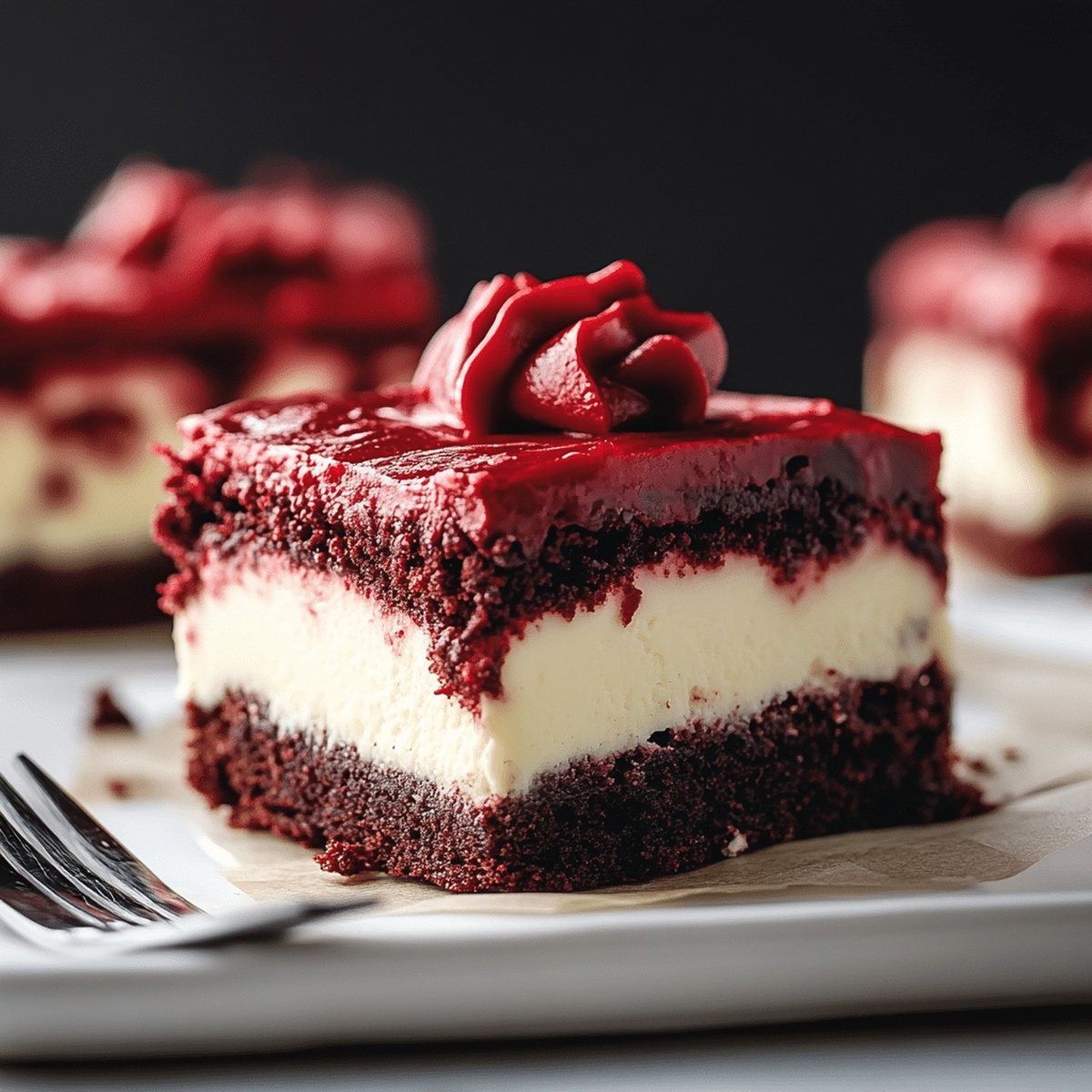 Red Velvet Cheesecake Brownies Recipe