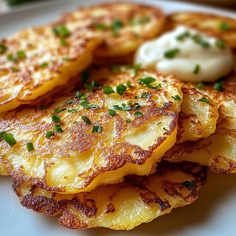 Crispy Potato Pancakes Recipe