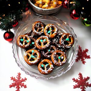 Festive Christmas Pretzels Recipe